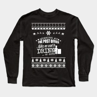 Merry Christmas Post Office Long Sleeve T-Shirt